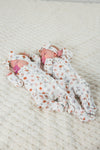 Bamboo Golden Petals Onesie | Sparkle in Pink