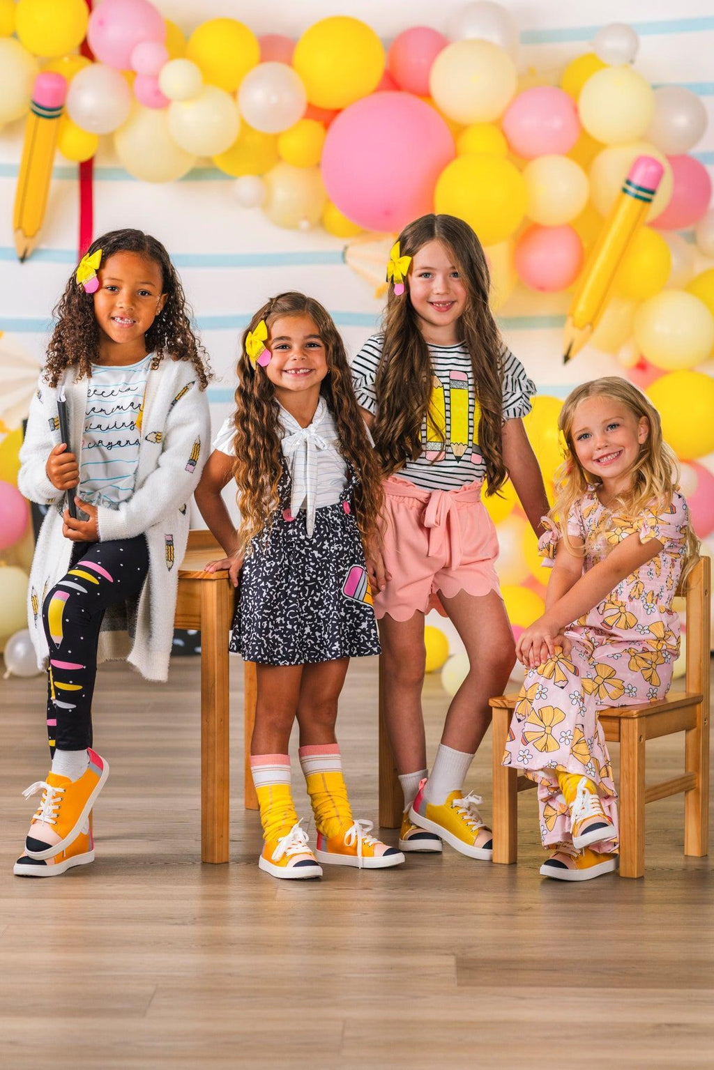 "Recess, Homework..." Legging Set | Sparkle in Pink