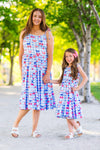 Mom & Me - Gingham Cherry Heart Dress | Sparkle in Pink