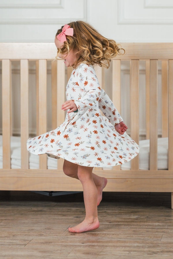 Bamboo Golden Petals Dress | Sparkle in Pink