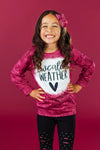 "Sweater Weather" Pink Legging Set | Sparkle in Pink
