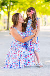 Mom & Me - Gingham Cherry Heart Dress | Sparkle in Pink