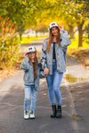 Mom & Me - Bow Denim Jacket