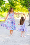Mom & Me - Gingham Cherry Heart Dress | Sparkle in Pink