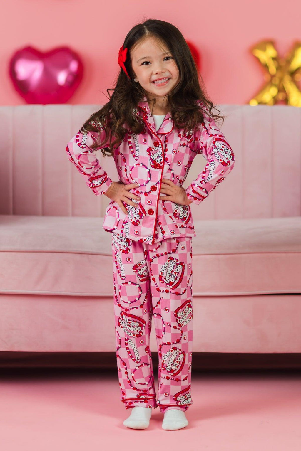 Mom & Me - Bamboo "In My Bestie Era" Bracelet Pajamas