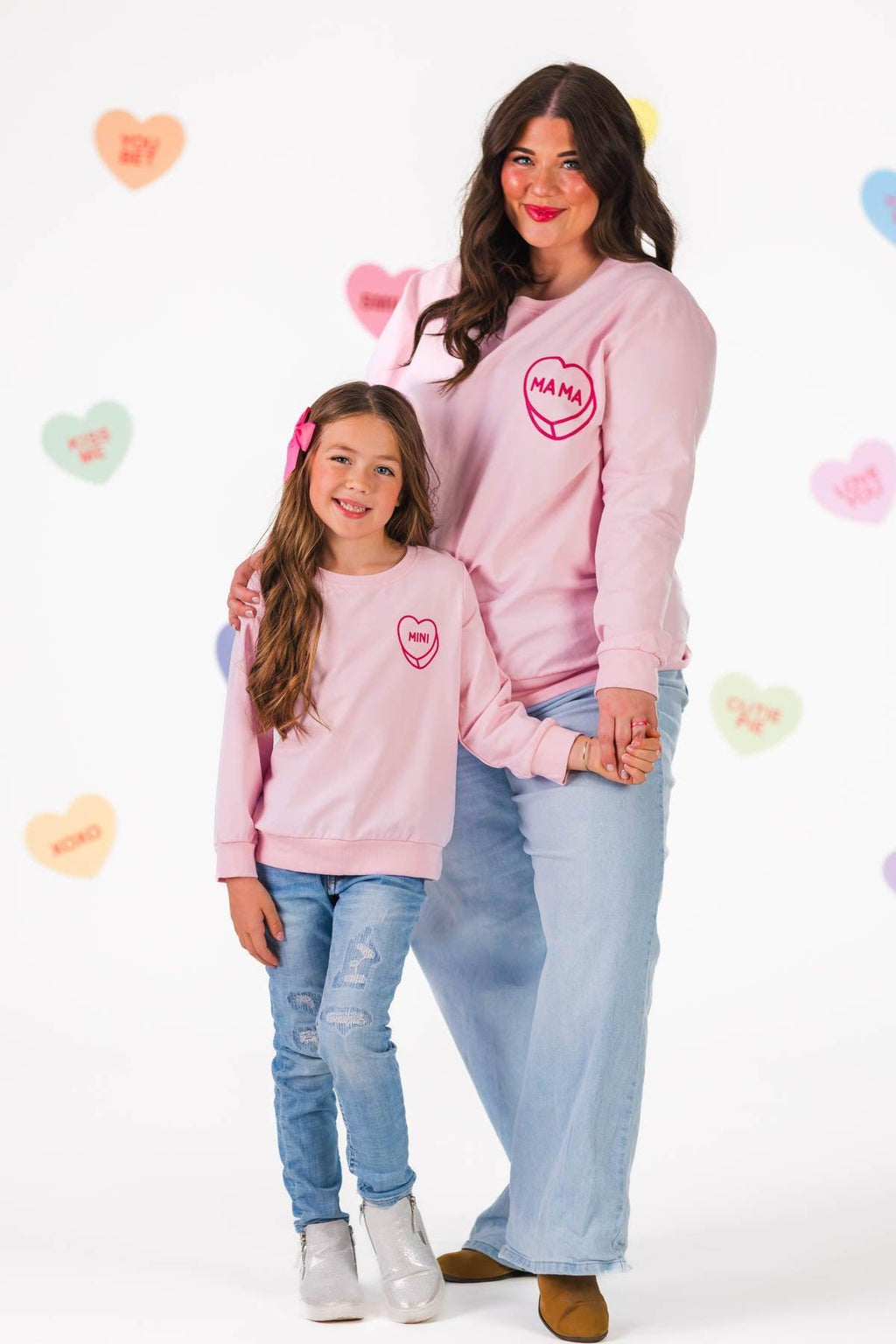 Mom & Me - "Love You Mean It" Pink Top