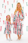 Mom & Me - Christmas Bows Dress