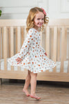 Bamboo Golden Petals Dress | Sparkle in Pink