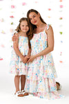 Mom & Me - Spring Floral Ruffle Dress | Sparkle in Pink