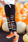 "Wicked Cute" Black & White Legging Set | Sparkle in Pink
