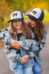 Mom & Me - Bow Denim Jacket