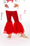"Santa Baby" Sweater Sequin Bell Bottom Set