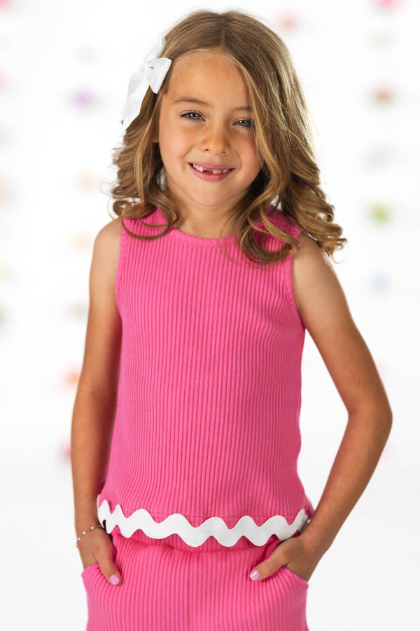 Pink Ribbon Short Set | Sparkle in Pink