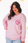 Mom & Me - "Love You Mean It" Pink Top