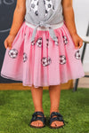 Pink Sequin Soccer Tutu Skirt Set | Sparkle in Pink