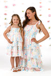 Mom & Me - Spring Floral Ruffle Dress | Sparkle in Pink