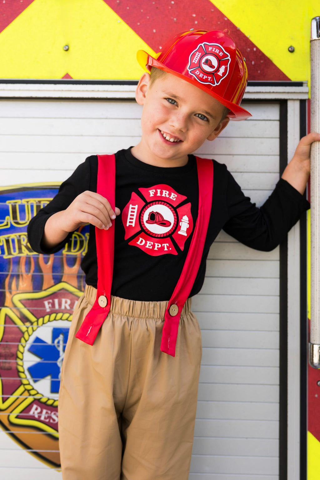Fireman Costume Set | Sparkle in Pink