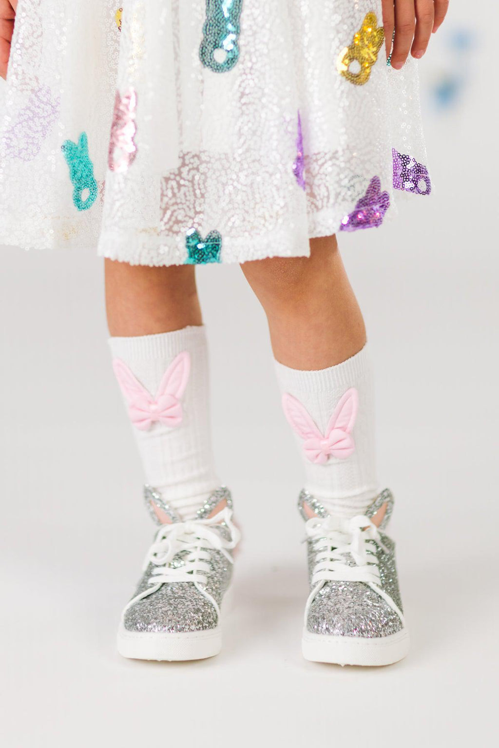 The Bunny Sneakers | Sparkle in Pink