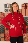 Candy Cane Family Knit Sweater
