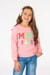 Mom & Me - "Mama & Mini" Pink Peep Top | Sparkle in Pink