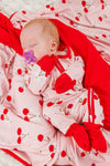 Bamboo Sweet Cherry Onesie | Sparkle in Pink