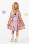 Pink Glitter Candy Hearts Dress