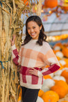 Mom & Me - Cozy Checkered Sweater