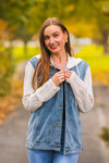 Mom & Me - Hooded Denim Jacket