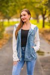 Mom & Me - Hooded Denim Jacket