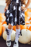 Black Sequin Ghost Dress | Sparkle in Pink
