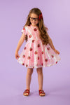 Pink Sequin Apple Dress | Sparkle in Pink