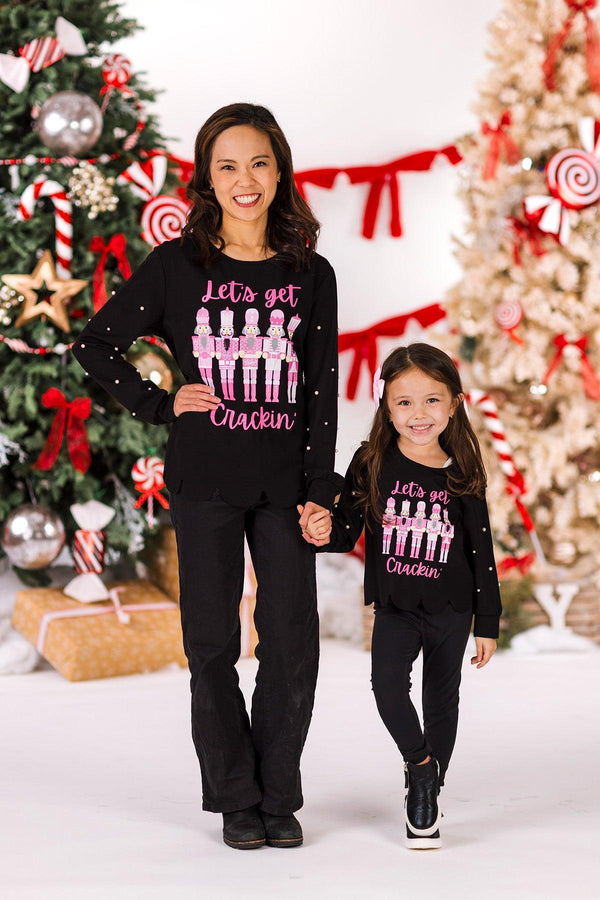 Mom & Me - "Let's Get Crackin'" Black Top