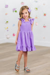 Pastel Tie Shoulder Dress | Sparkle in Pink