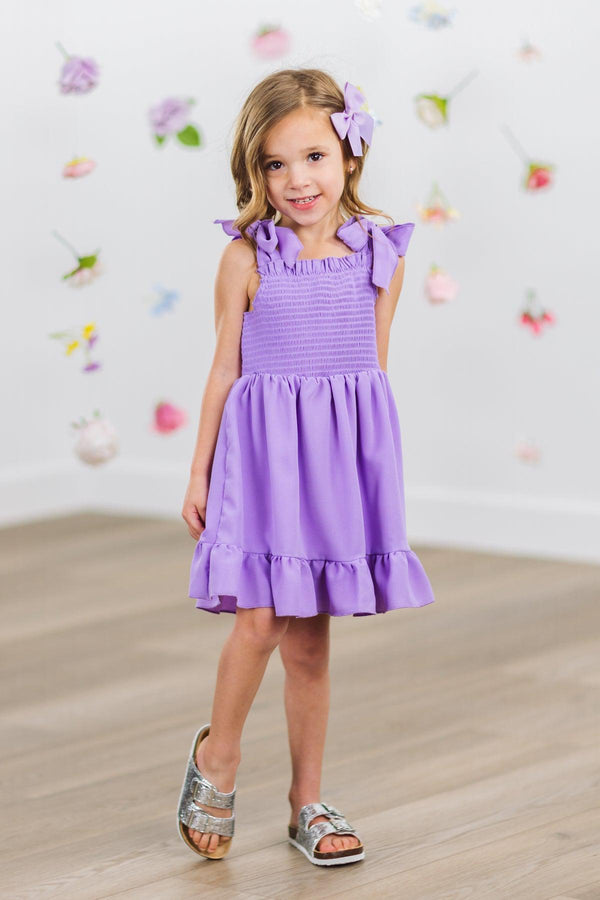Pastel Tie Shoulder Dress | Sparkle in Pink