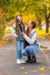 Mom & Me - Hooded Denim Jacket