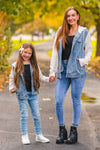 Mom & Me - Hooded Denim Jacket
