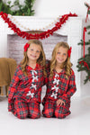 Red & Green Plaid Family Pajama Set - AND PET BANDANA!
