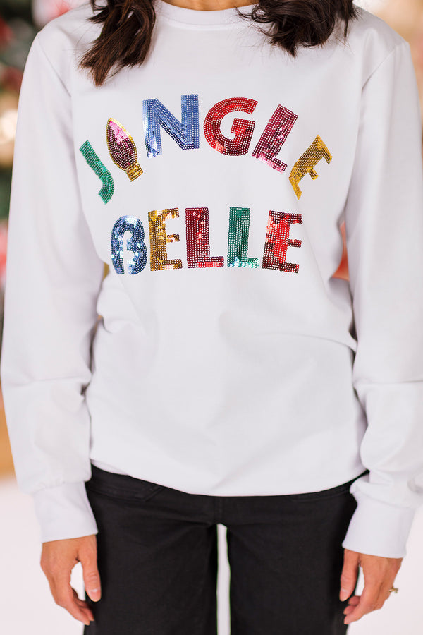 Mom & Me - "Jingle Belle & Jingle Baby" Skirt Set | Sparkle in Pink