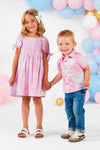 Pastel Tie Dye Family Set | Sparkle in Pink