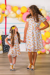 Mom & Me - Sequin Pencil Dress | Sparkle in Pink