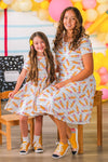Mom & Me - Sequin Pencil Dress | Sparkle in Pink
