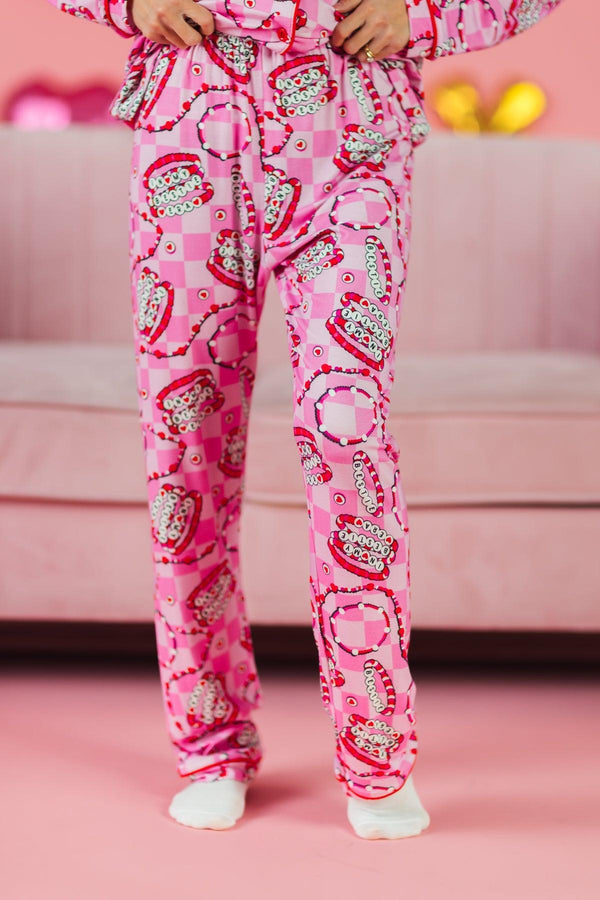 Mom & Me - Bamboo "In My Bestie Era" Bracelet Pajamas