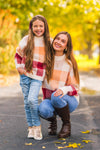 Mom & Me - Cozy Checkered Sweater