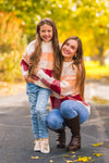 Mom & Me - Cozy Checkered Sweater
