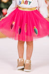 Mom & Me - "Jingle Belle & Jingle Baby" Skirt Set | Sparkle in Pink