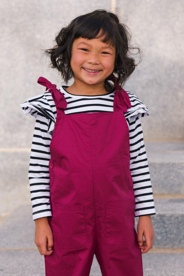 Stripe Jumpsuit Set | Sparkle in Pink