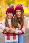 Mom & Me - Cozy Checkered Sweater