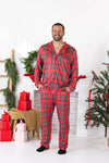 Red & Green Plaid Family Pajama Set - AND PET BANDANA!