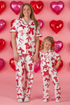Mom & Me - Pink & Red Bow Pajamas | Sparkle in Pink