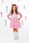 Pink Christmas Tulle Dress